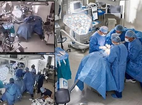 Japonya'daki 7.1'lik depremde ameliyathane kamerasında: Sağlıkçıların hastayı koruma mücadelesi