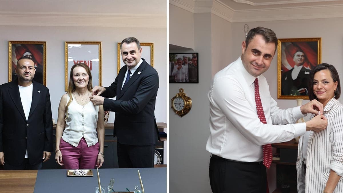 İki belediye başkanı daha CHP'den ayrılarak YENİ Parti'ye katıldı