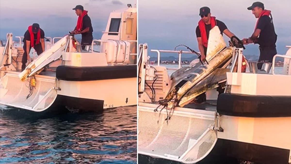 Kıyıdan 500 metre açıkta bulundu! İhbar üzerine ekipler seferber oldu