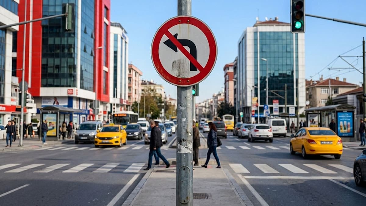 Şehirlerde sola dönüş yasağı: Trafik mühendislerinin bilinmeyen hesabı