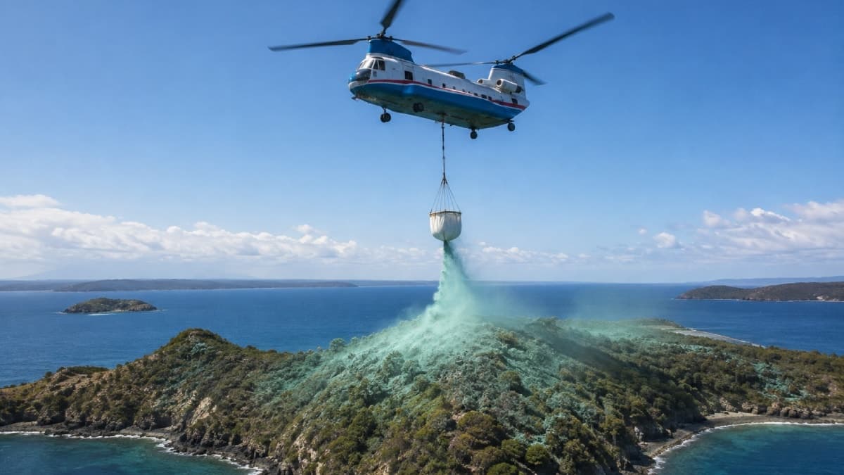 Adada 550 ton zehir helikopterle serpilecek: Sıçan istilasına karşı devasa operasyon