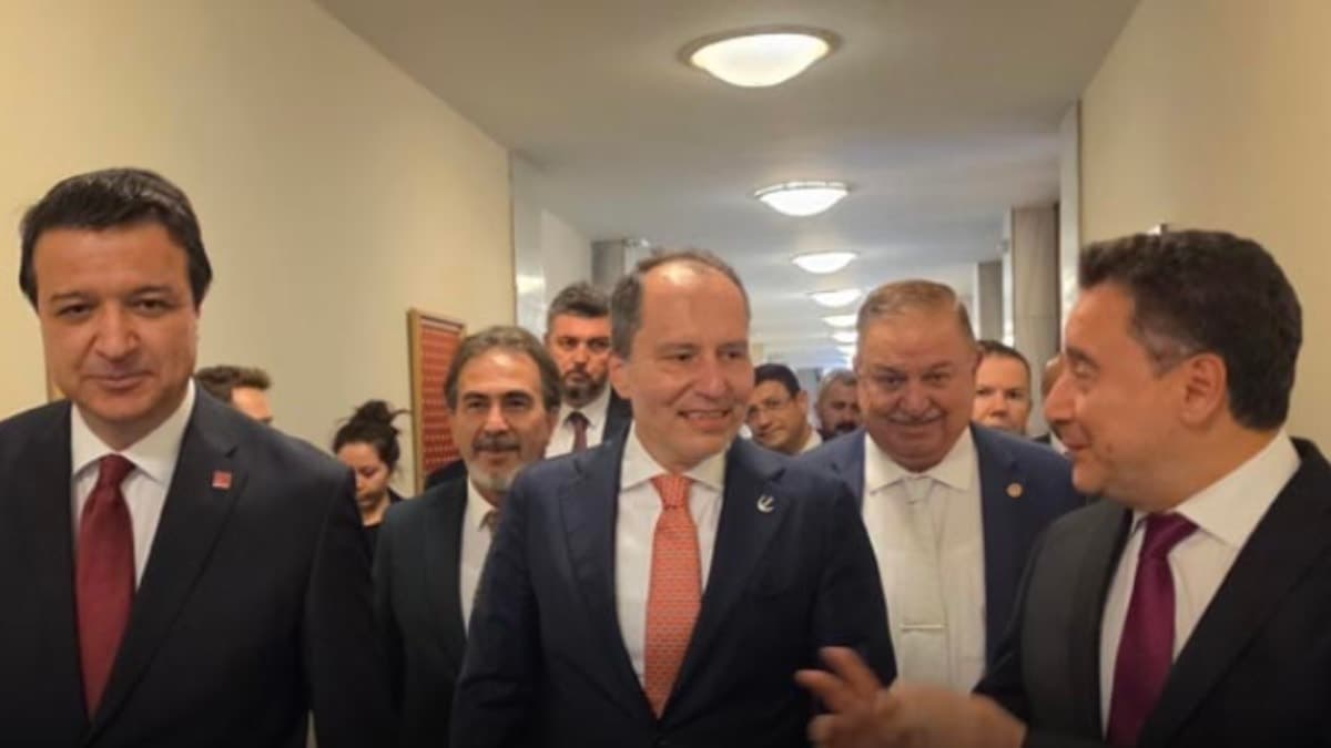 Üç lider aynı karede! Yeni ittifak mı kuruluyor?
