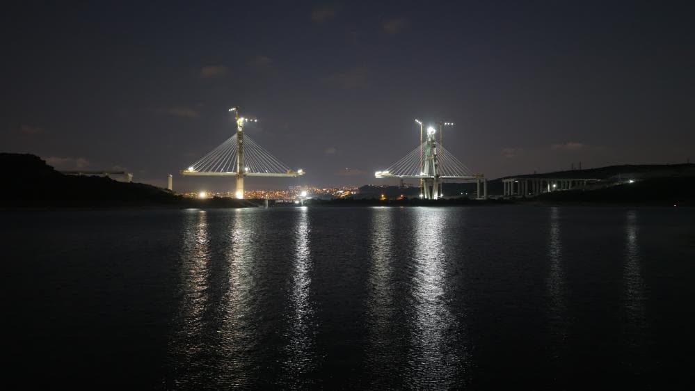 İstanbul'un yeni silueti yükseliyor: Sazlıdere Köprüsü'nde sona doğru