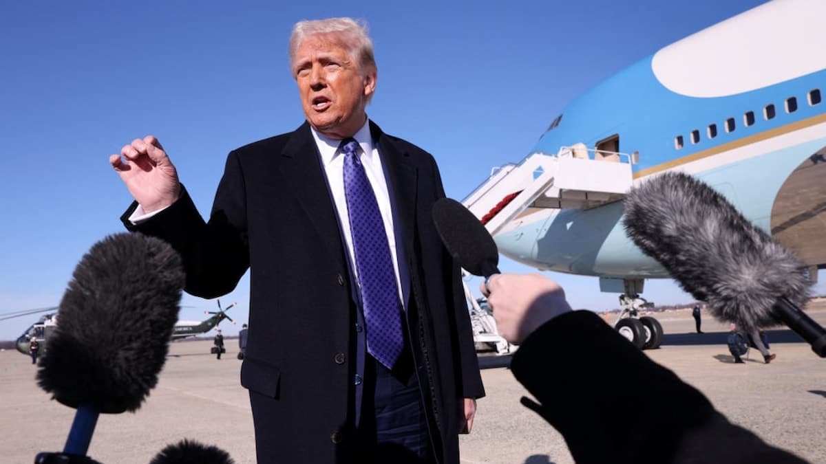 ABD Başkanı Trump'ın Esenboğa'daki tuhaf anları: Sabotaj korkusuyla yemek konteynerine gizlenmiş