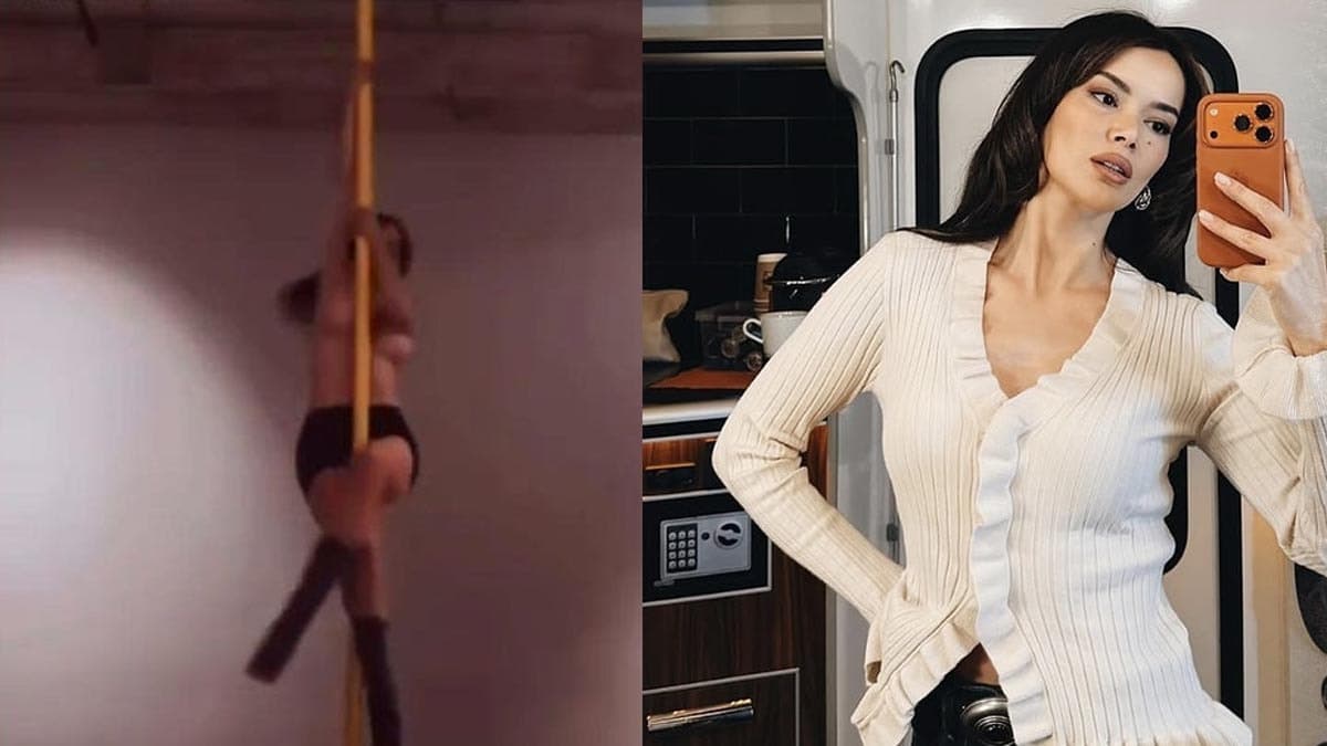 Kızılcık Şerbeti'nin yıldızı Seray Kaya'dan yeni rol için direk dansı performansı