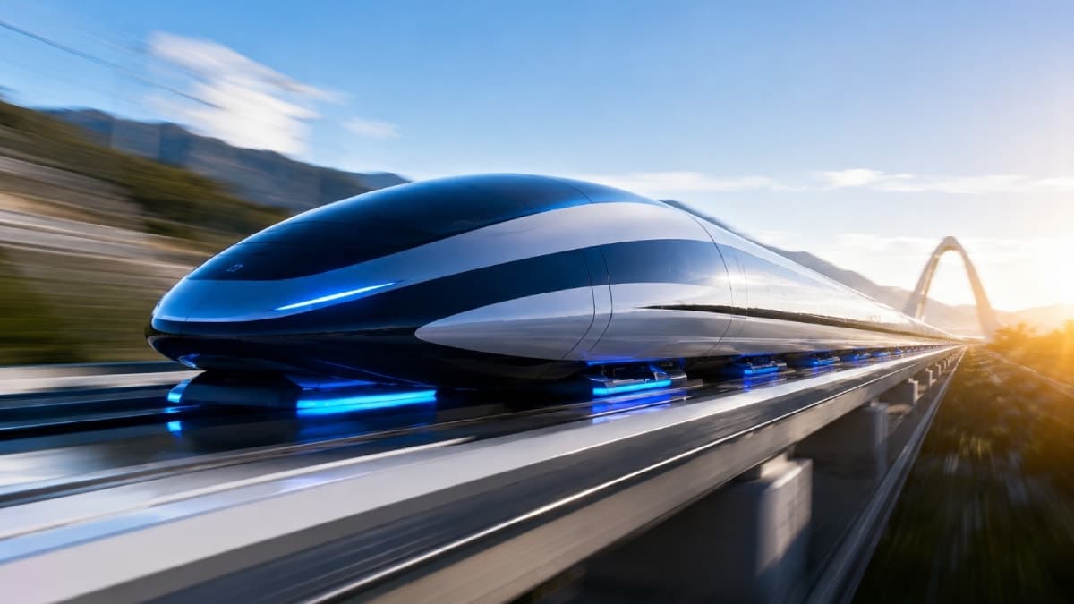 Çin'den hız devrimi: Yeni maglev treni 5,3 saniyede 800 km/s hıza ulaştı