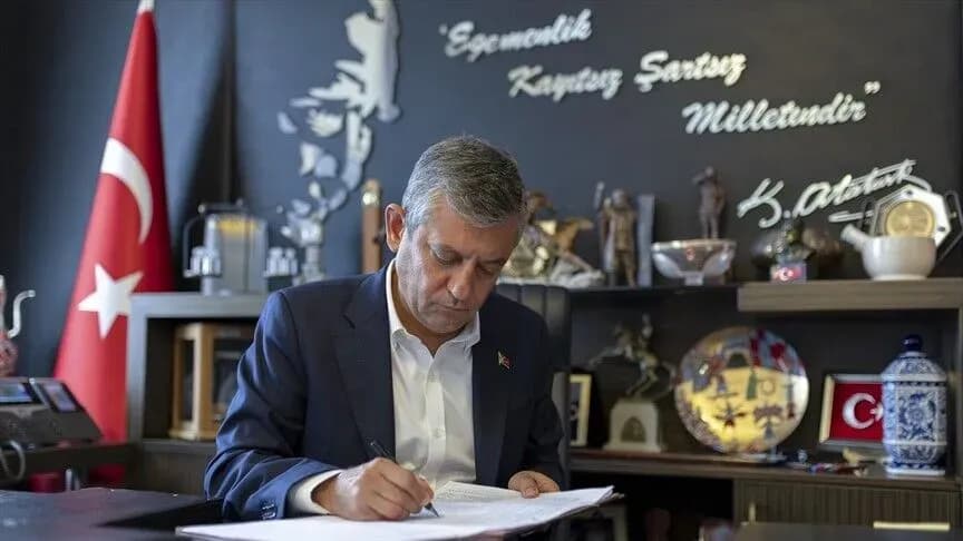 Özgür Özel hakkındaki dokunulmazlık dosyası TBMM'ye gönderildi
