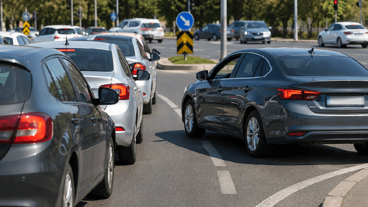 Trafikte 'aradan kaynak' yapan sürücülere ağır ceza yolda