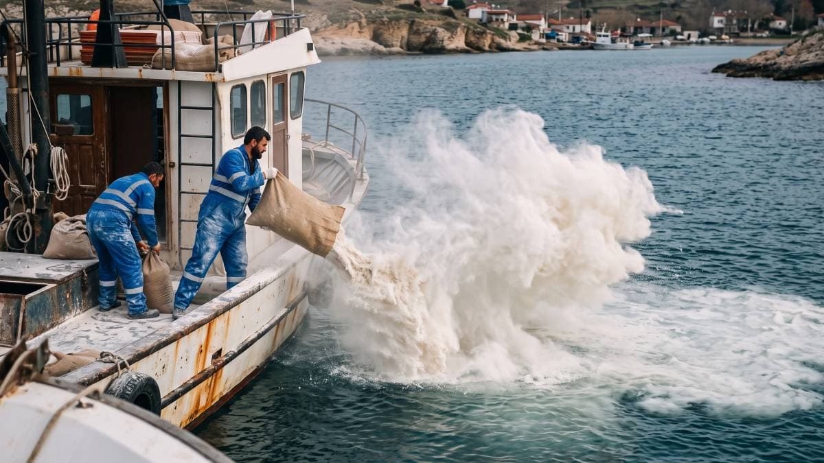 Denize Bırakılan Tonlarca Un ile Efsanevi Başarıya İmza Attılar