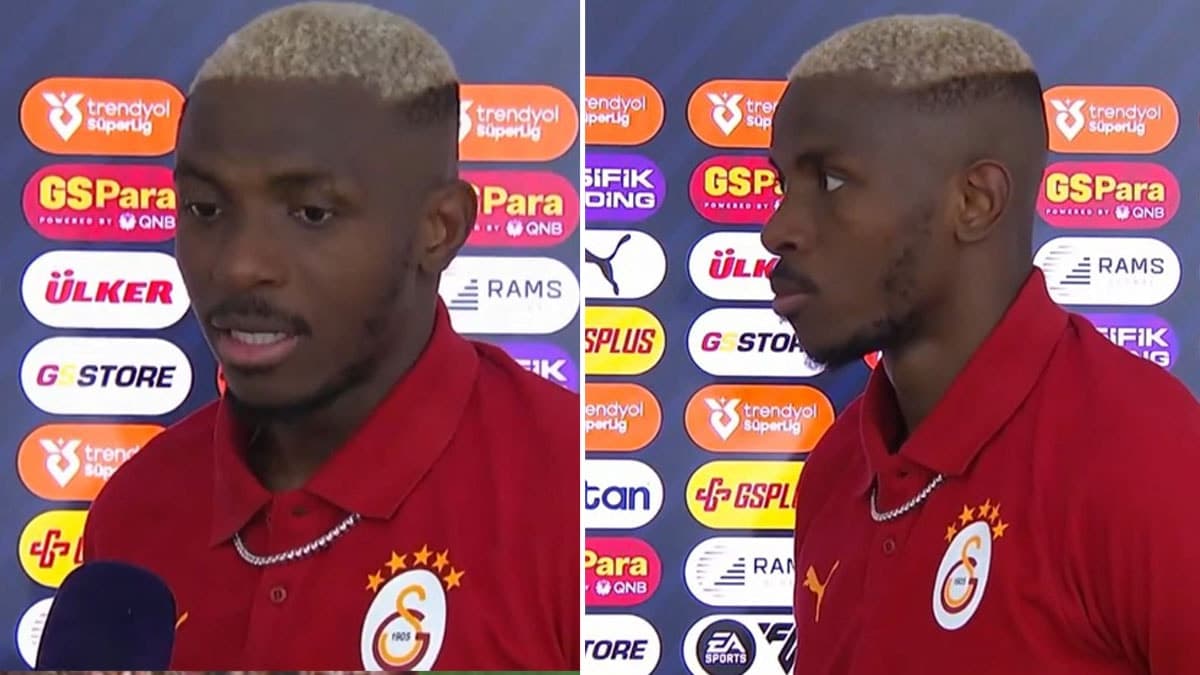 Osimhen'in transfer açıklaması kafaları karıştırdı: 'Bakalım ne olacak'