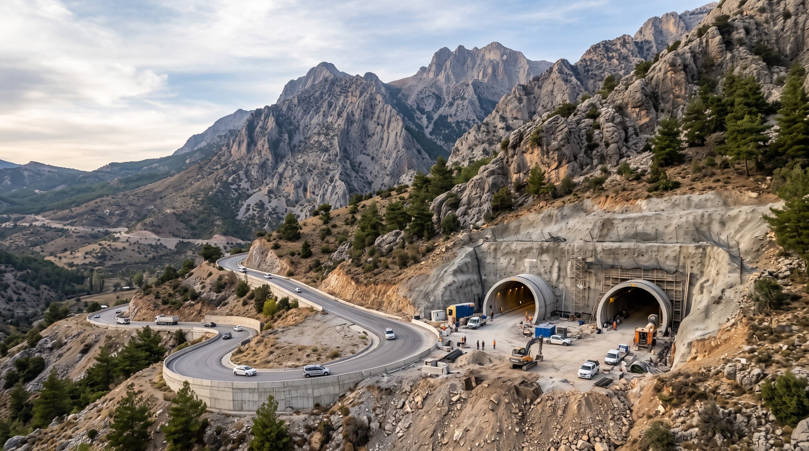 Dağların Altından Geçen Dev Tünel: İki Şehir Arasındaki Ulaşım Çilesine Son