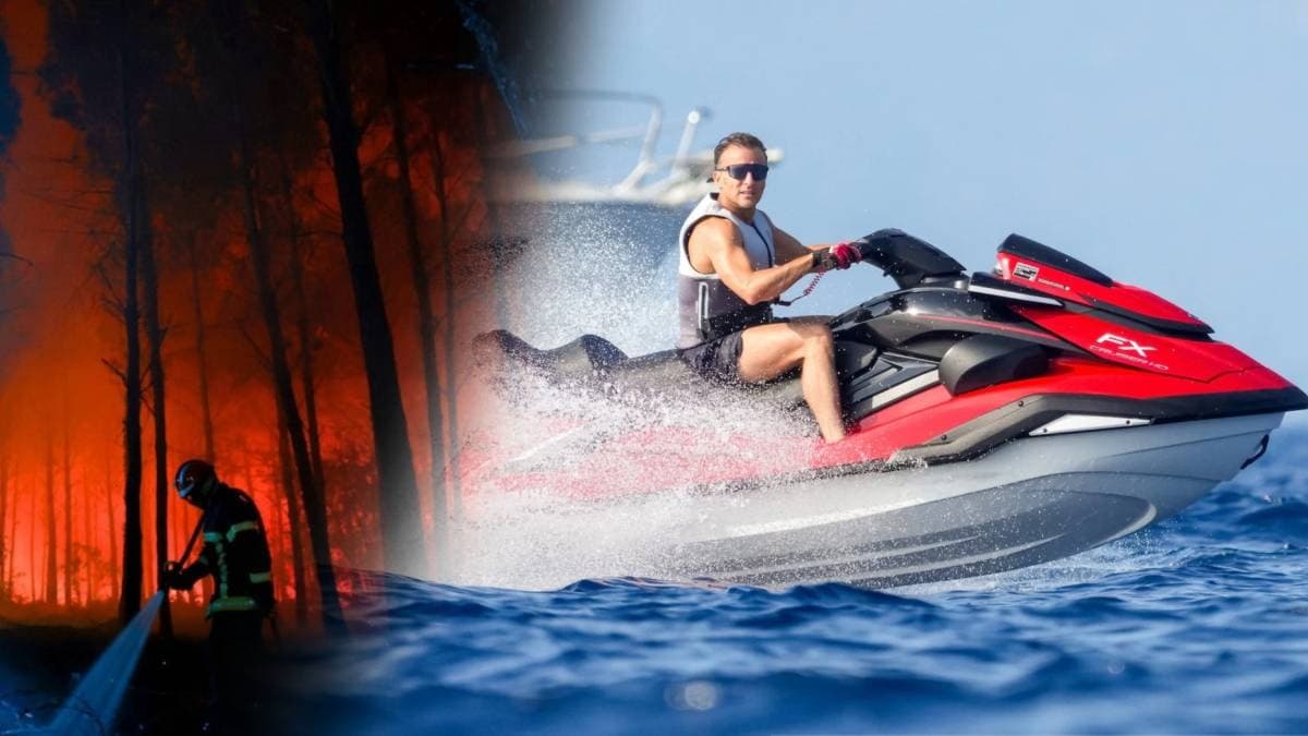 Macron jetski tartışması: Fransa'da tepkiler büyüyor