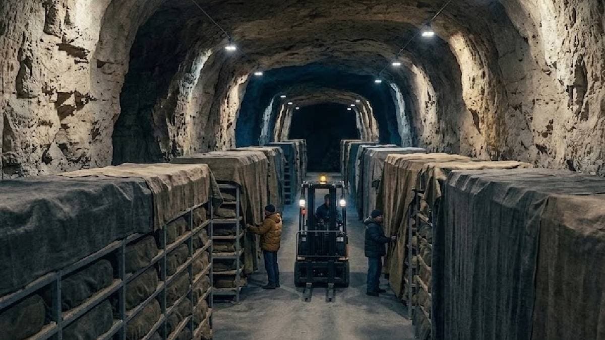 Binlerce ton üretip yerin altında stokluyorlar