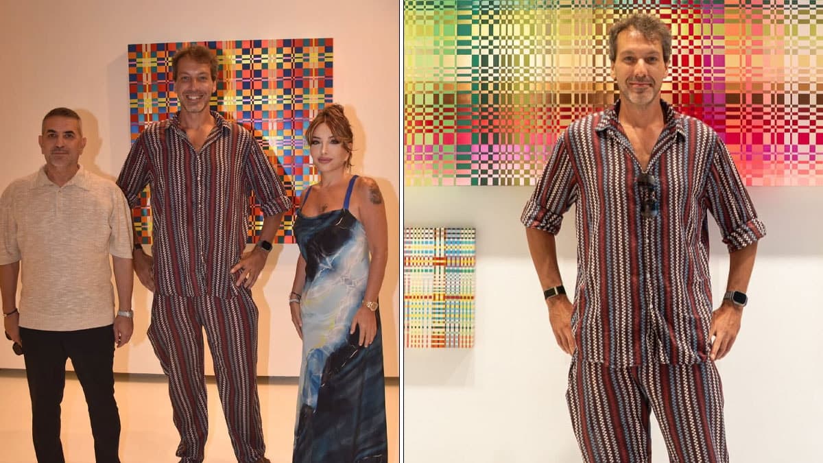 Moda imparatorluğunun mirasçısı Bodrum'da sergiye katıldı