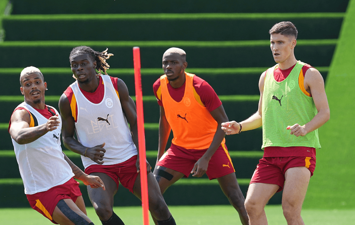 Galatasaray, Erzurum deplasmanı için çalışmalarını sürdürüyor