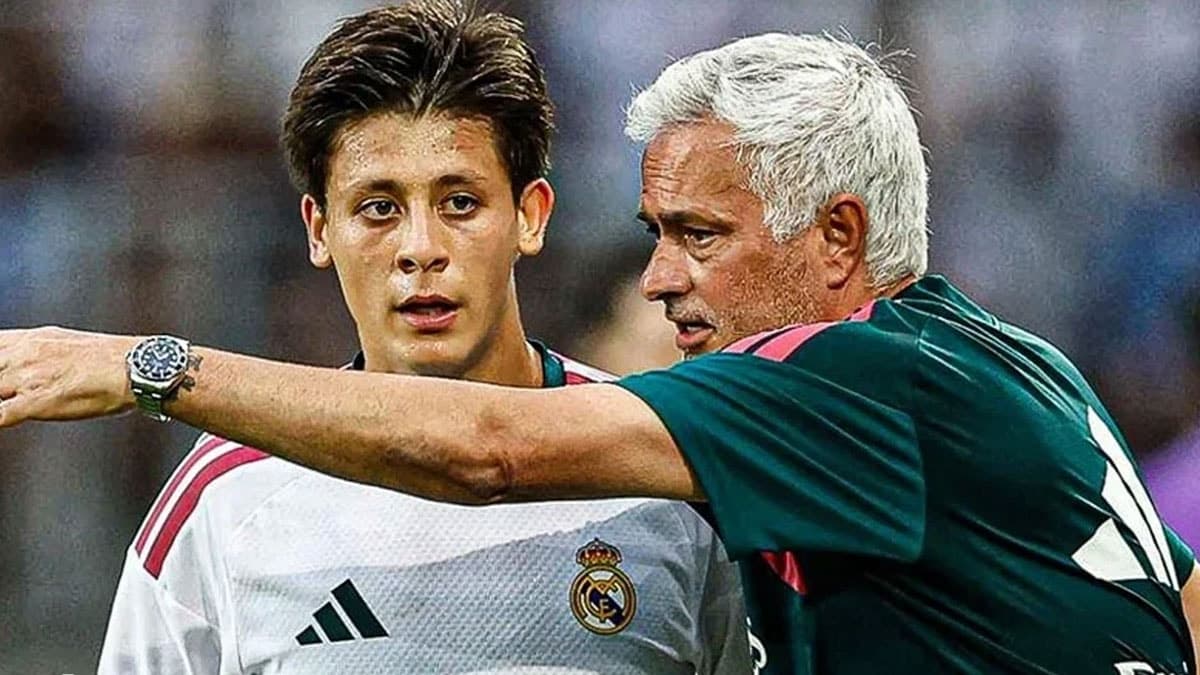 Mourinho'dan Arda Güler'e övgü dolu sözler: 'Bu çocukta farklı bir şey var'