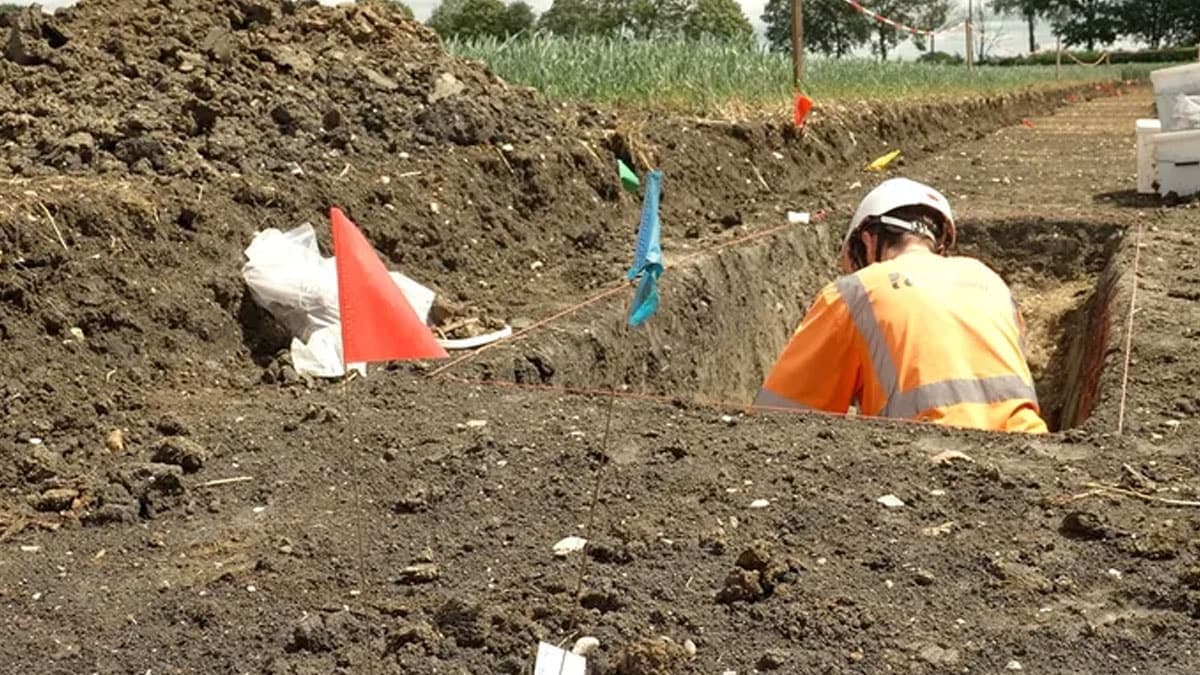 Yol çalışması sırasında tarihi sikkeler bulundu: Çalışmalar durduruldu