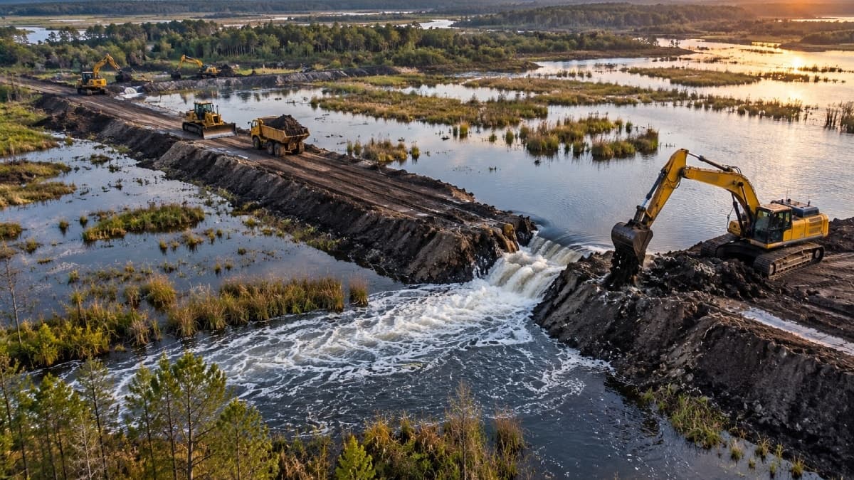 Dev su projesi: 60 kilometrekarelik arazi sular altında kalacak