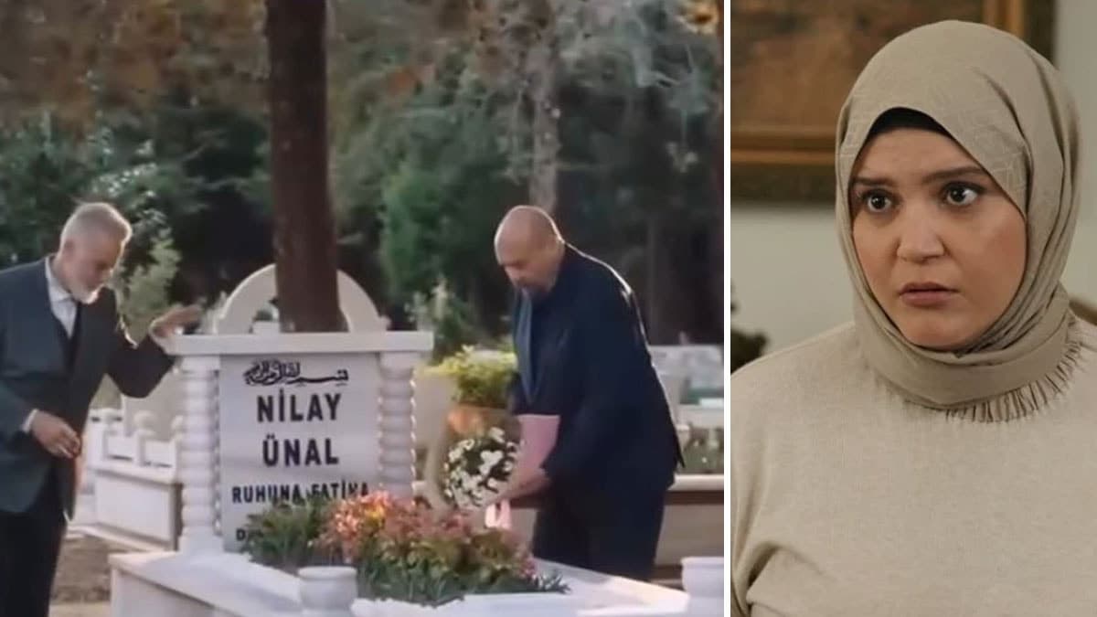Kızılcık Şerbeti'nin yeni sezonu mezarlıkta başlıyor: Nilay'ın mezarı ortaya çıktı