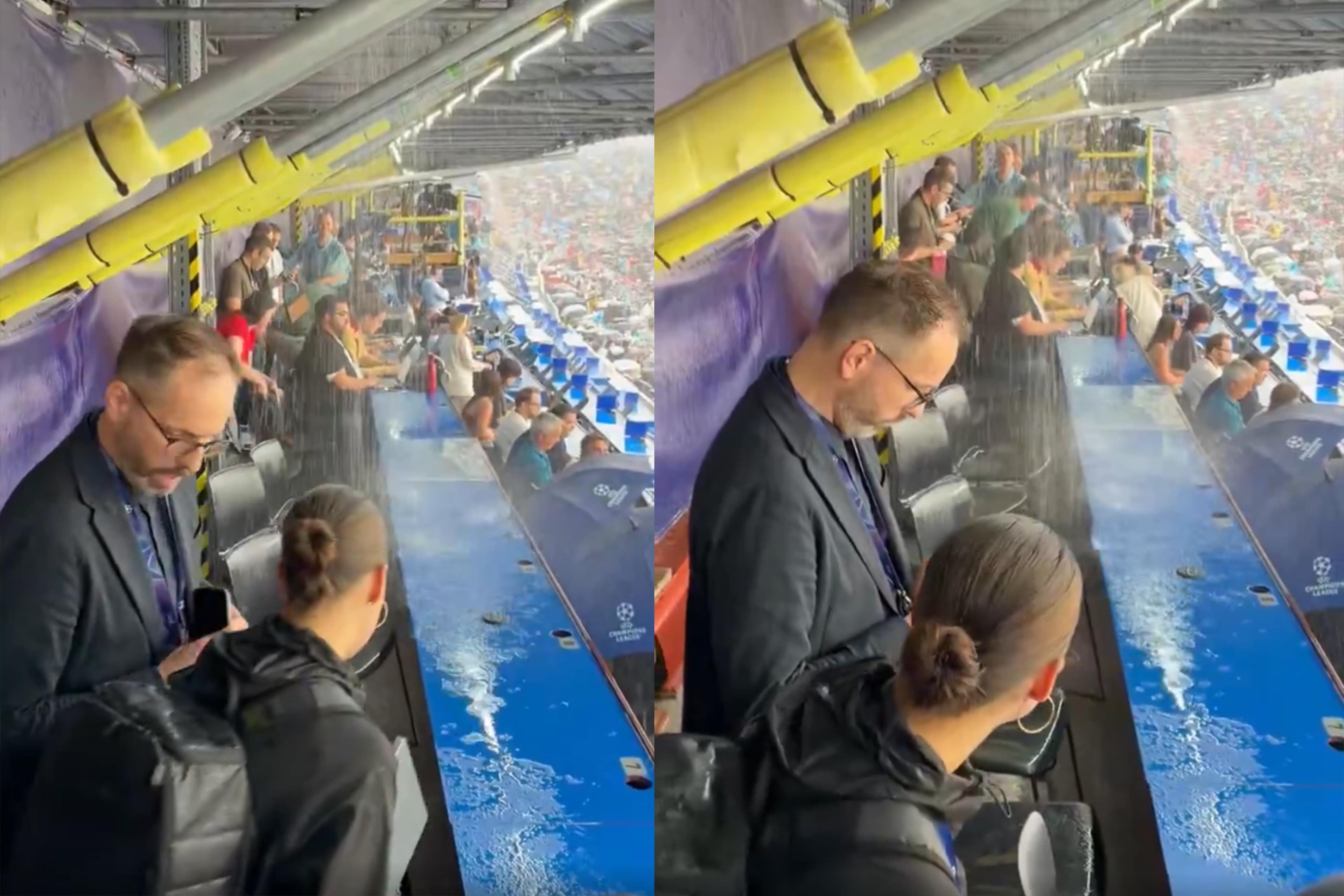 Barcelona'nın Camp Nou kabusu büyüyor: Tribünleri su bastı