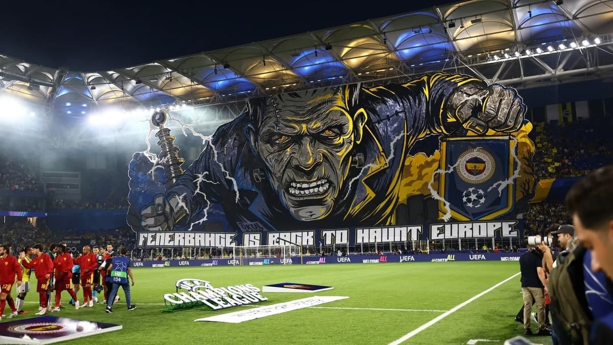Fenerbahçe, Şampiyonlar Ligi sahnesinde görsel şov hazırladı