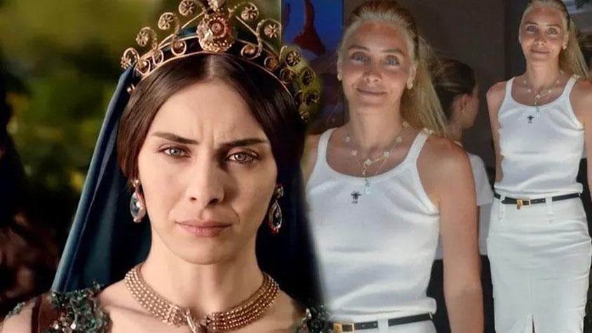 Nur Fettahoğlu'ndan Yıllara Meydan Okuyan Görüntü! Beyazlar İçinde Göz Kamaştırdı