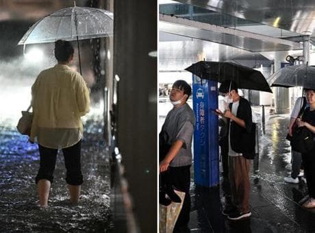 Japonya'da 'görülmemiş' yağmur felaketi: Can kayıpları artıyor, binlerce kişi Narita'da mahsur kaldı