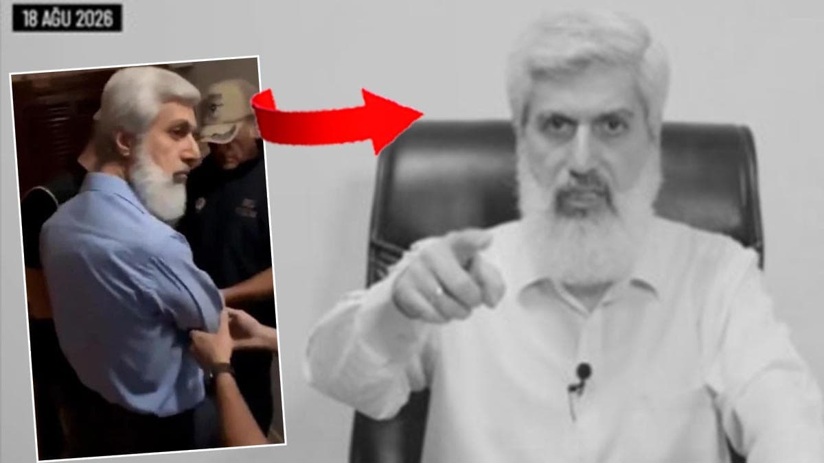 Alparslan Kuytul'un çocukları dikkat çeken bir video paylaştı: Gözaltına alınacağını anlayınca kameraya kayıt yaptı