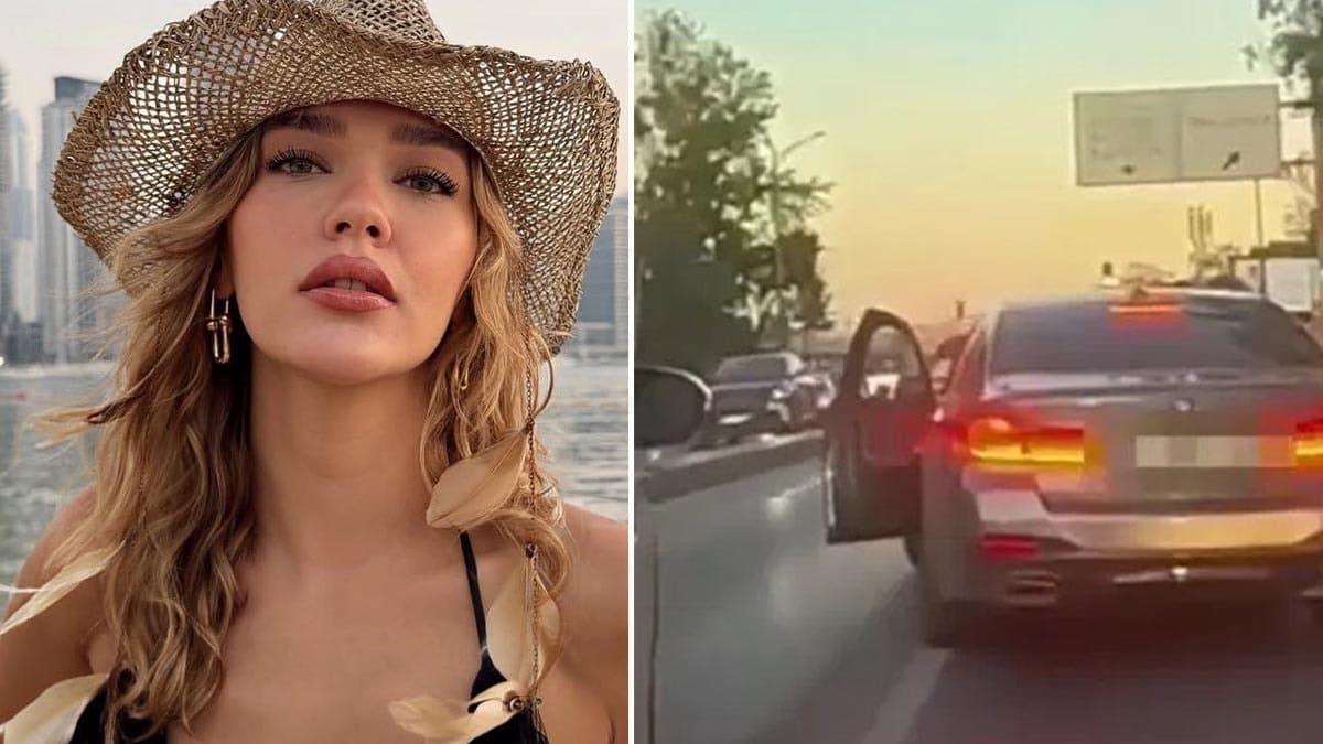 Melisa Döngel trafikte silahlı tehdide uğradı