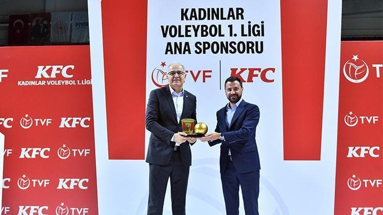 KFC, Türk Voleybol 1. Ligi'nin İsim Sponsoru Oldu